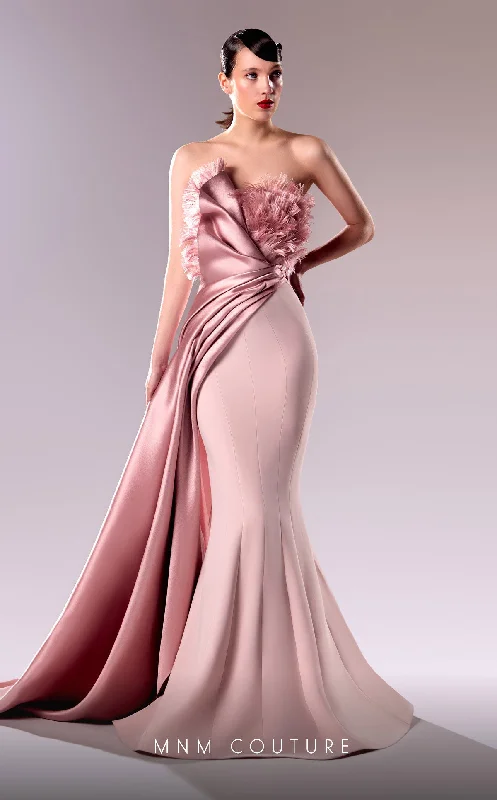 A - line chiffon wedding dresses for a classic look MNM Couture G1611 Pleated Long Formal Mermaid Prom Dress A - line chiffon wedding dresses for a classic look MNM Couture G1611 Pleated Long Formal Mermaid Prom Dress