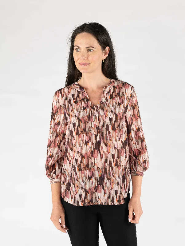 Women's windbreaker jackets with adjustable hoods for windy days  Print Top