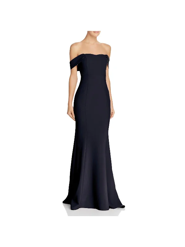 Lace - Embellished Women Dress for an Elegant and Sophisticated Appearance Lace - Embellished Women Dress for an Elegant and Sophisticated Appearance Bartolli Womens Off-The-Shoulder Mermaid Evening Dress