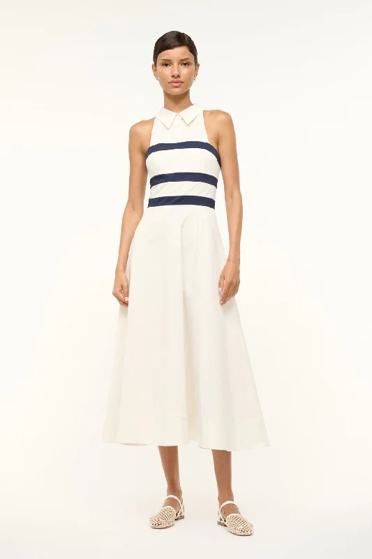 CAPTAIN DRESS | IVORY NAVY